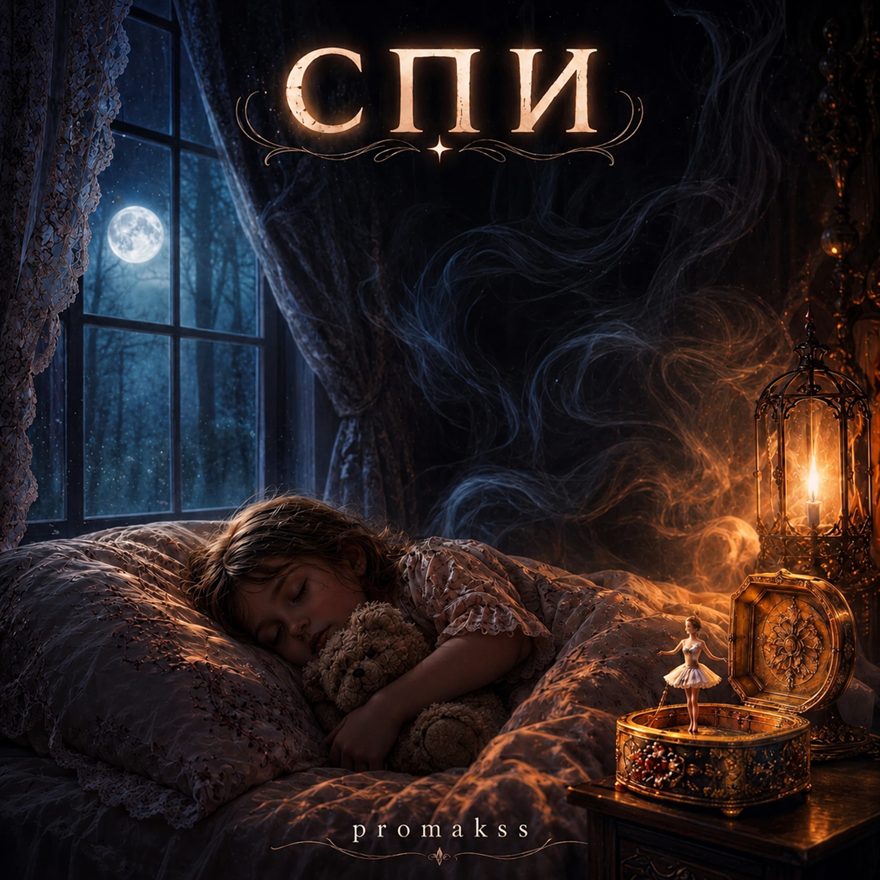Обложка релиза «Спи»